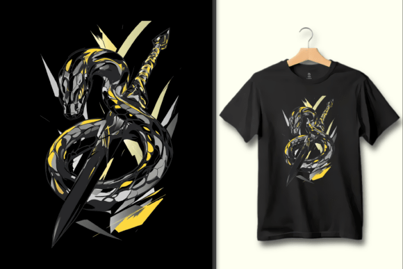 Download Snake &amp; Sword Artistic Tattoo Design Art - Art Collection
