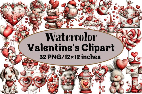 Download Valentine's Clipart - Art Collection