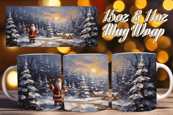 Download Elegance Christmas Mug Art - Art Collection