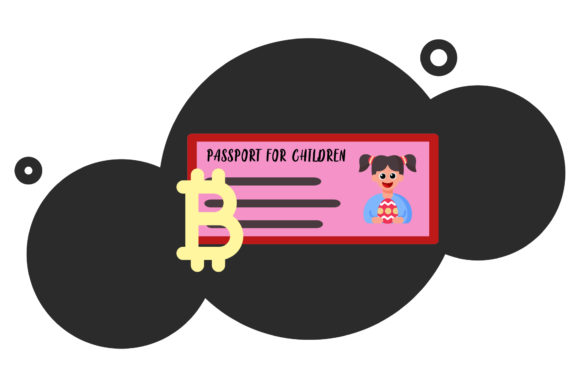 Download Bitcoin Travel Icon Passport Art Design - Art Collection
