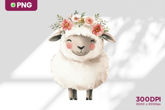 Download Watercolor Sheep Clipart - Art Collection