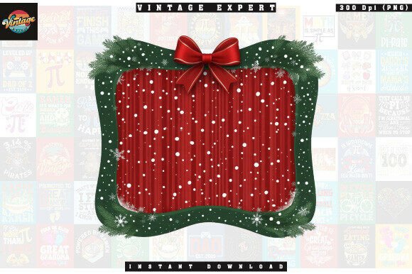 Download Red and Green Coquette Border Clipart - Art Collection