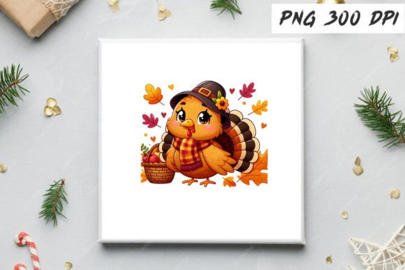 Download Autumn Cute Turkey Clipart - Art Collection