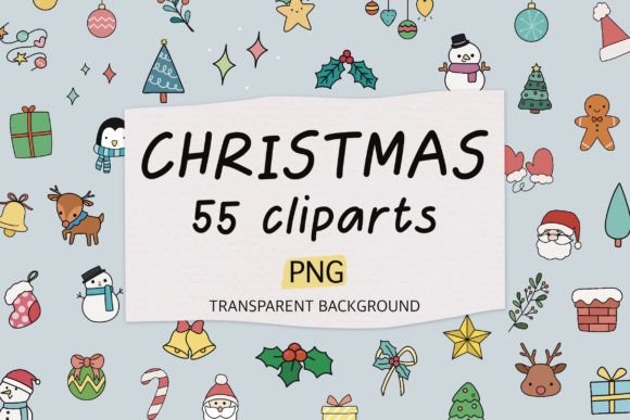 Download Christmas Elements PNG Clipart - Art Collection