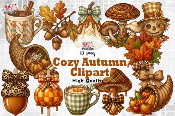 Download Cozy Autumn Clipart PNG - Art Collection