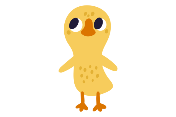 Download Funny Duckling. Cute Little Farm Bird Ch - Duck Collection