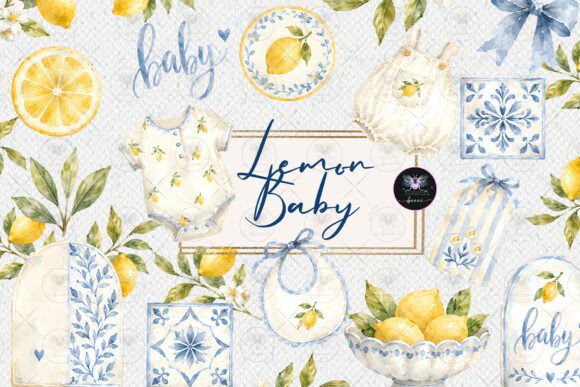 Download Lemon Baby Shower Clipart - Art Collection