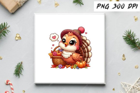 Download Autumn Cute Turkey Clipart - Art Collection