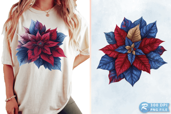 Download Watercolor Poinsettia Christmas Clipart - Art Collection