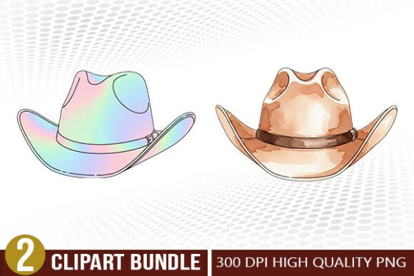 Download Vintage Cowboy Hat PNG Clipart Bundle - Art Collection