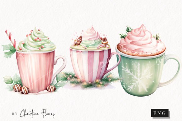 Download Pastel Watercolor Hot Cocoa Clipart - Art Collection