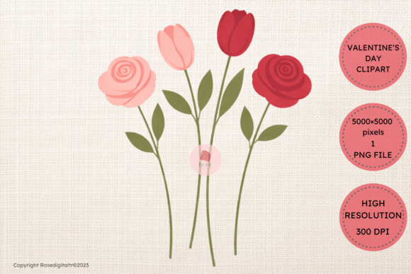 Download Valentine Bouquet Clipart PNG 12 - Art Collection