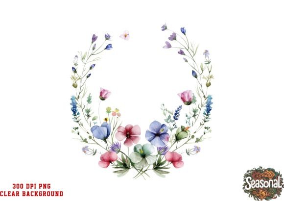 Download Watercolor Spring Wildflower Clipart - Art Collection