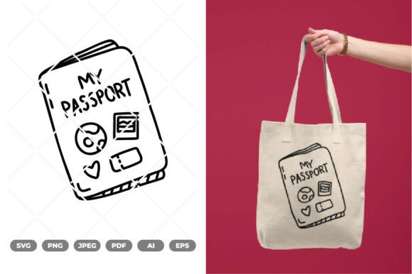 Download Travel Passport SVG &amp; Clipart - Art Collection