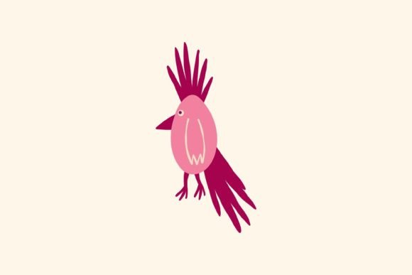 Download Bizarre Weird Tropical Bird SVG Clipart - Art Collection