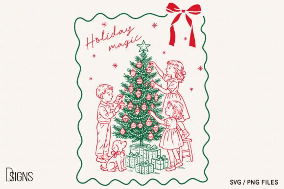 Download Christmas Tree Svg Holiday Line Art Png - Art Collection