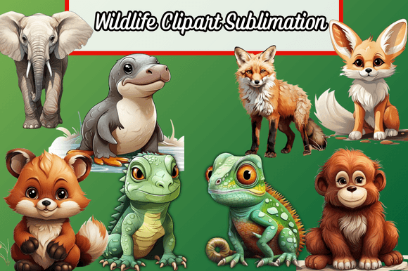 Download Wildlife Clipart Sublimation - Art Collection