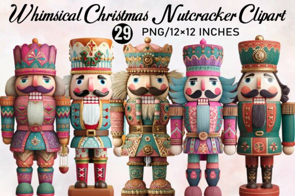 Download Whimsical Christmas Nutcracker Clipart - Art Collection