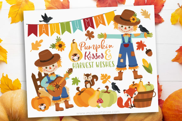 Download Fall Scarecrow Clipart Autumn - Art Collection