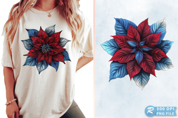 Download Watercolor Poinsettia Christmas Clipart - Art Collection