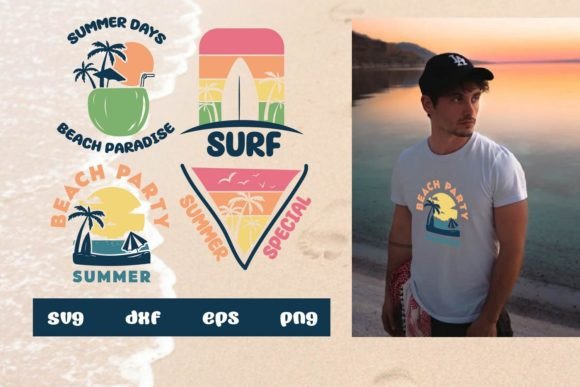 Download Summer Days Svg, Surfing, Beach Party - Art Collection