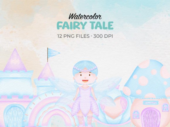Download Watercolor Fairy Tale 2 Clip Art - Art Collection