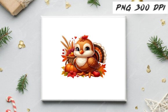 Download Autumn Cute Turkey Clipart - Art Collection