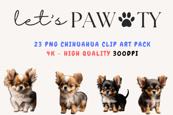 Download 23 PNG Chihuahua Clip Art Pack - Art Collection