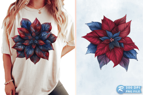 Download Watercolor Poinsettia Christmas Clipart - Art Collection