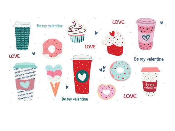 Download Boho Valentine Clipart SVG - Art Collection