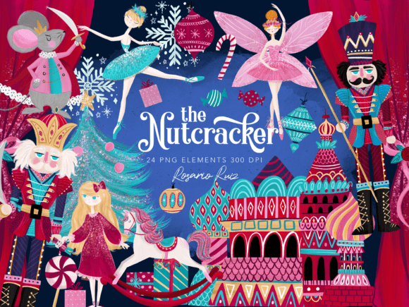 Download Nutcracker Clipart, Christmas Ballet PNG - Art Collection