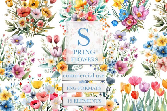 Download Wildflower Meadow, Gardening Clipart, - Art Collection