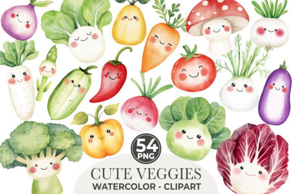 Download Cute Vegetable Clipart,Kawaii Vegetable - Art Collection
