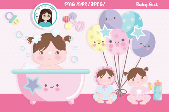 Download Baby Girl Clipart - Art Collection