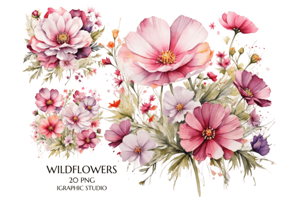 Download Wildflower Clipart Floral, Watercolor - Art Collection