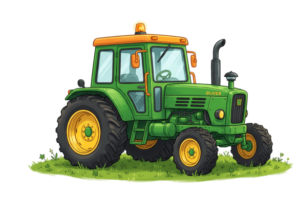 Download Farm Tractor Png |Cute Farm Clipart - Art Collection