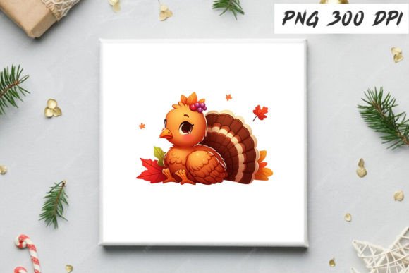 Download Autumn Cute Turkey Clipart - Art Collection