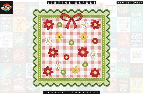 Download Red and Green Coquette Border Clipart - Art Collection
