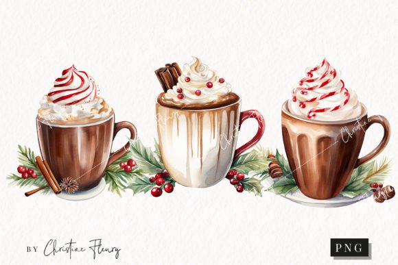 Download Watercolor Hot Cocoa Clipart - Art Collection