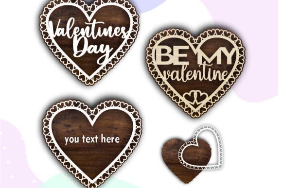 Download Valentines Day Heart Frame Laser Cut - Art Collection