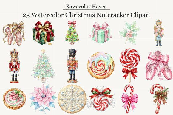 Download Watercolor Christmas Nutcracker Clipart - Art Collection