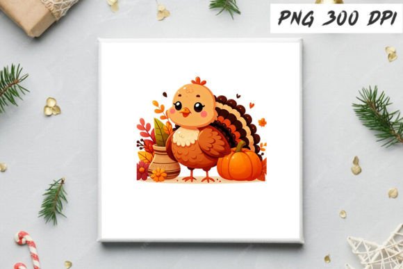 Download Autumn Cute Turkey Clipart - Art Collection
