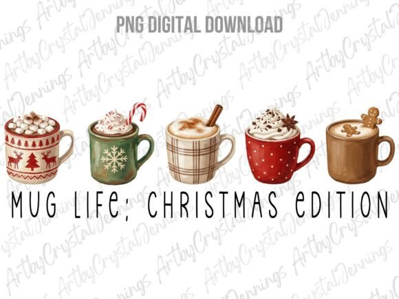 Download Holiday Christmas Mug Clipart PNG - Art Collection