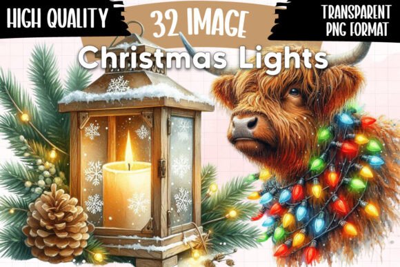 Download Christmas Lights Clipart - Art Collection
