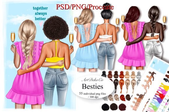Download Best Friend Clipart, Best Friends - Art Collection