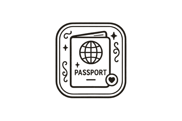 Download Passport Line Art Icon - Art Collection