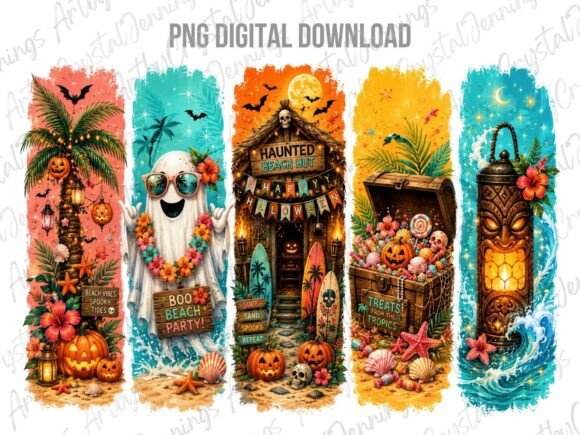 Download Tropical Halloween Beach Party PNG - Art Collection