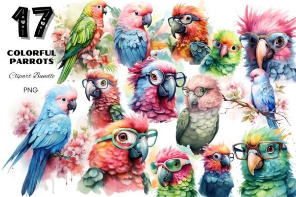 Download Watercolor Parrot Clipart Tropical Bird - Art Collection
